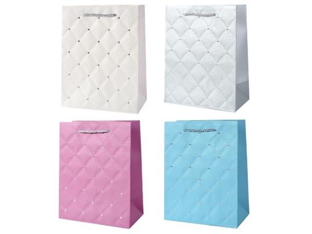 GIFT BAGS (DIAMOND) (ASSTD) (MEDIUM)