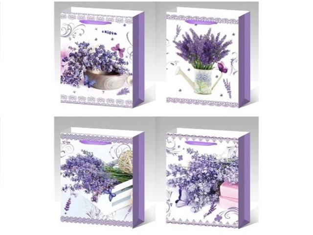 GIFT BAGS (LAVENDER) (ASSTD) (LARGE)