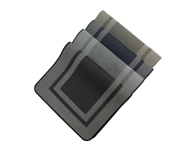 FABRIC AND RUBBER DOOR MAT (CLASSIC) (ASSTD)