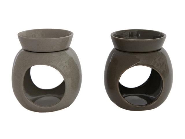 CERAMIC 2 PIECE OIL BURNER SET (ASSTD)