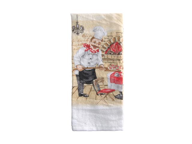 HAND TOWEL (CHEF SERVING PIZZA)