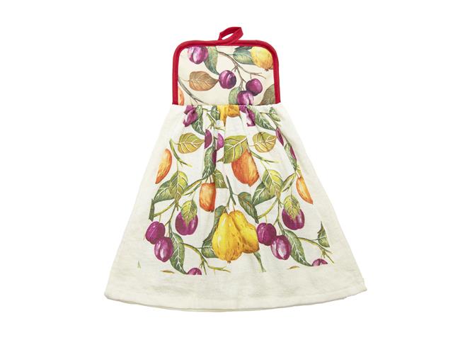 TIE HAND TOWEL (APPLE PEAR)
