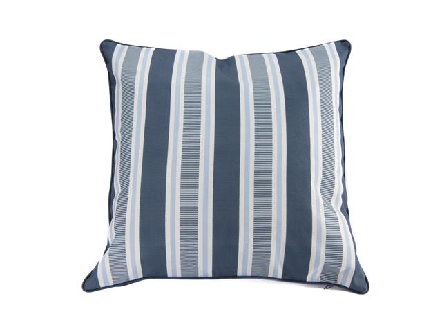 OUTDOOR WATERPROOF CUSHION (STRIPED BLUE)