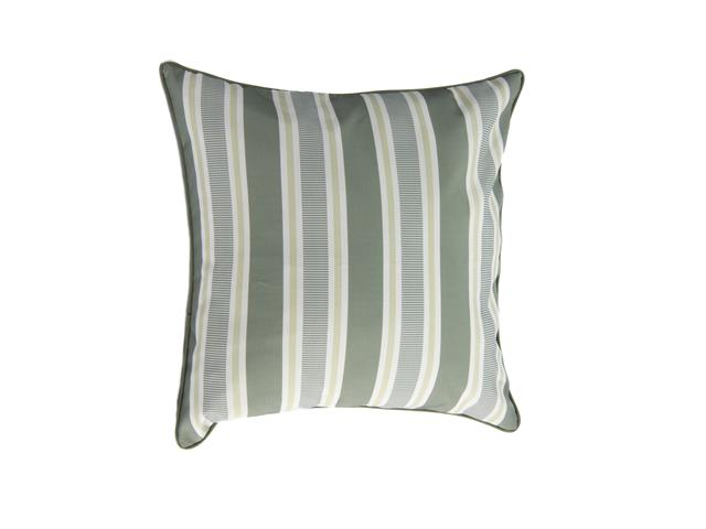 OUTDOOR WATERPROOF CUSHION (STRIPED GREEN)