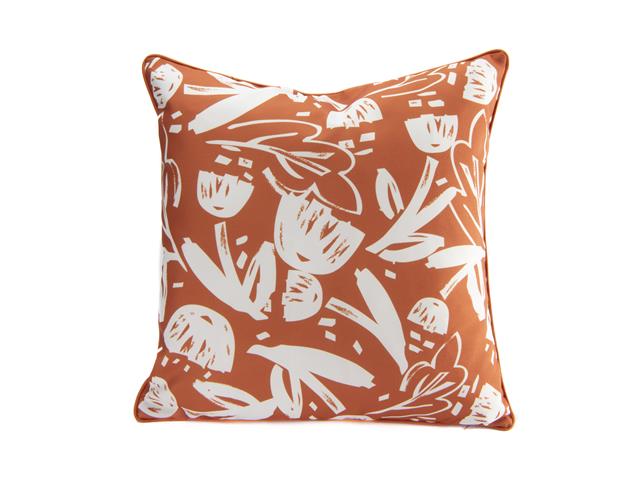 OUTDOOR WATERPROOF CUSHION (CHARM ALLOY ORANGE)
