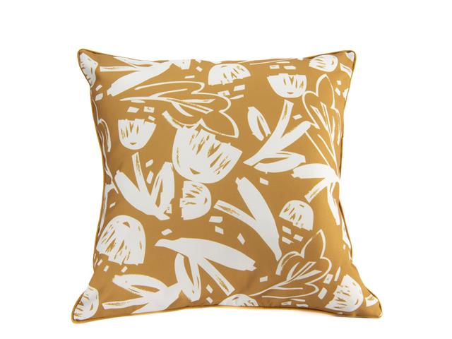 OUTDOOR WATERPROOF CUSHION (CHARM GOLDEN YELLOW)