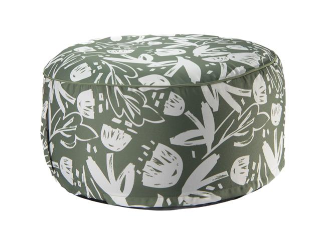 OUTDOOR INFLATABLE POUF (CHARM MOSS GREEN)