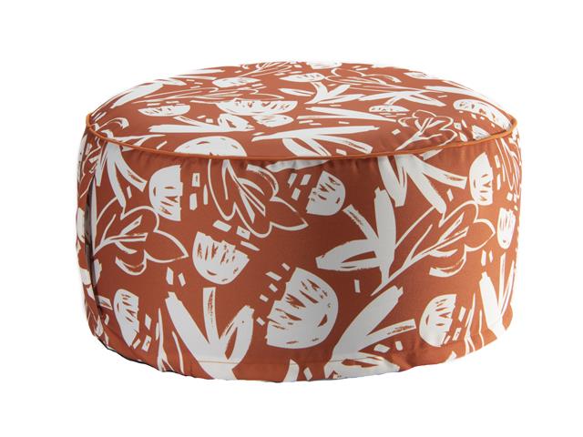 OUTDOOR INFLATABLE POUF (CHARM ALLOY ORANGE)