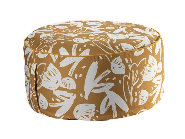 OUTDOOR INFLATABLE POUF (CHARM GOLDEN YELLOW)