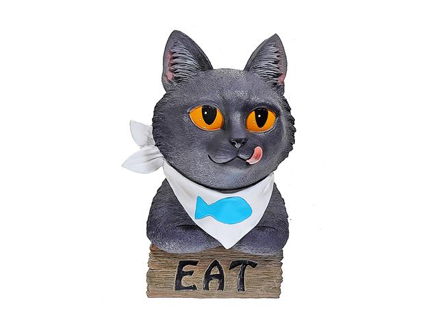 DW 53766 Eat Cat Sign (feline Feast) 