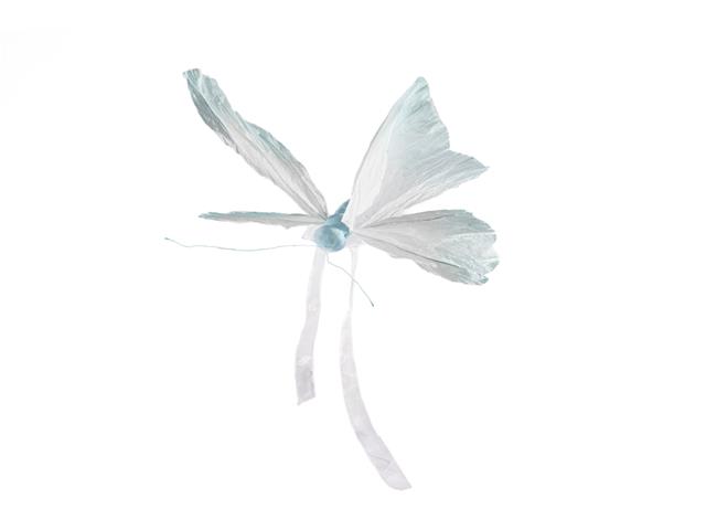 HANGING PAPER BUTTERFLY (LIGHT BLUE)
