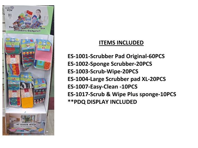 SCRUB WOW DISPLAY - WIHTOUT BARMOP