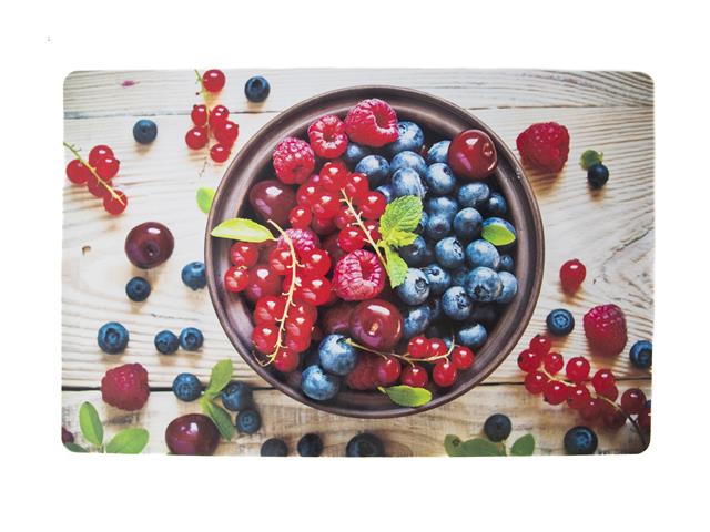 PLASTIC PLACEMAT (WILD BERRIES)