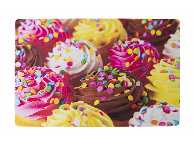 PLASTIC PLACEMAT (CUPCAKE WITH SPRINKLES)