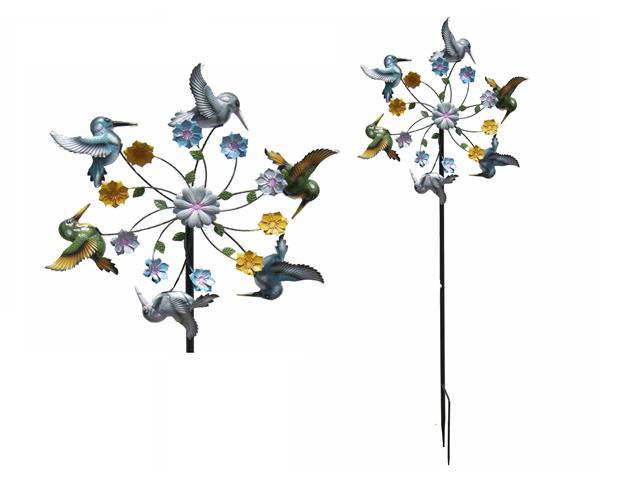METAL WINDMILL GARDEN STAKE