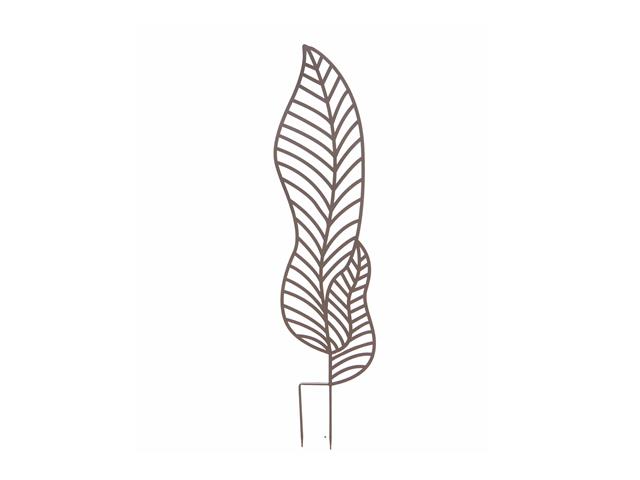 METAL DOUBLE LEAF GARDEN STAKE