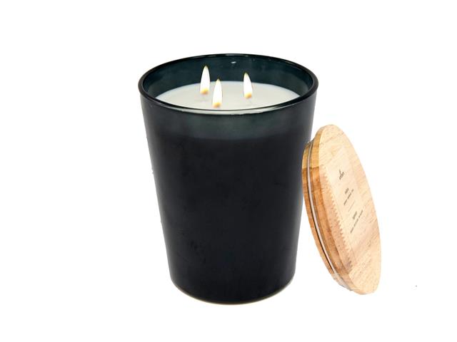 3 WICK TAPERED GLASS CANDLE (31.7OZ) (RESTORE)