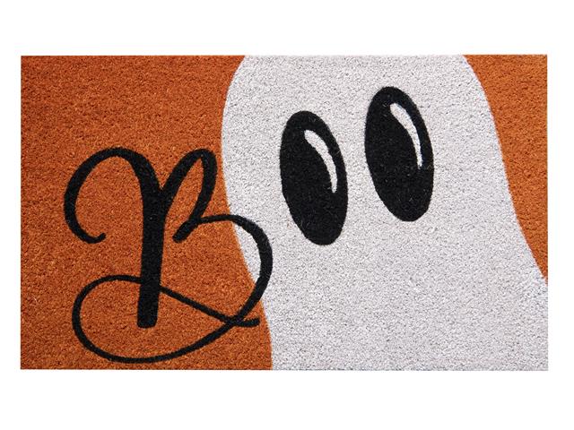 COIR DOOR MAT (GHOST EYES - BOO)