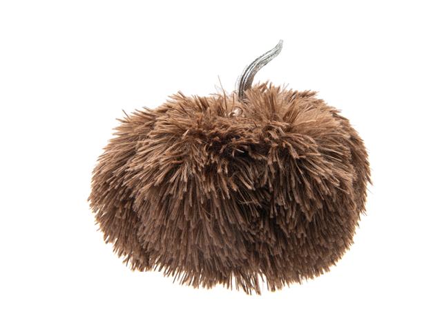FUZZY PUMPKIN PLUSH (BROWN)
