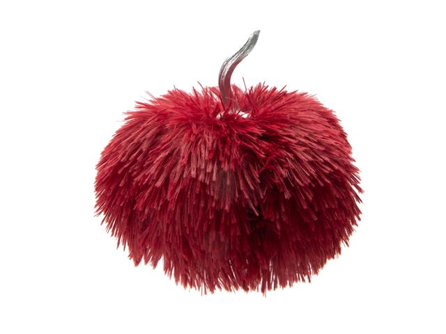 FUZZY PUMPKIN PLUSH (RED)
