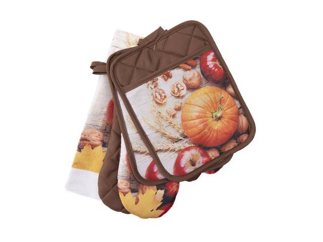 5 PC KITCHEN SET (PUMPKIN APPLE)