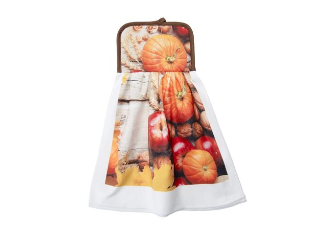 TIE HAND TOWEL (PUMPKIN APPLE)