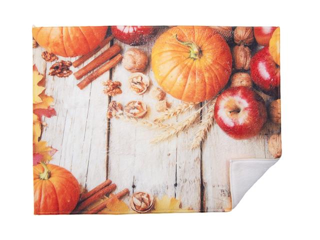 MICROFIBRE DRYING MAT (PUMPKIN APPLE)