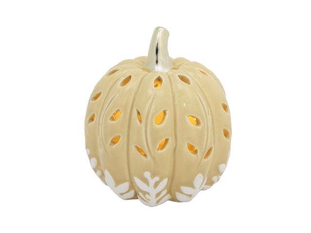 LED DOLOMITE PUMPKIN WITH CUT OUT (ORANGE)