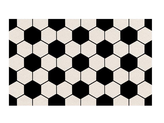 COIR DOOR MAT (SOCCER PRINT)