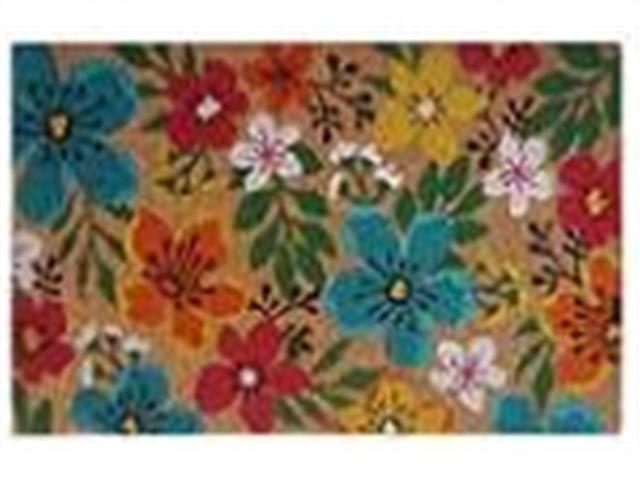 COIR DOOR MAT (FLOWERS IN BLOOM)