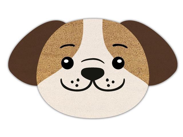 SHAPE COIR DOOR MAT (SMILING DOG)