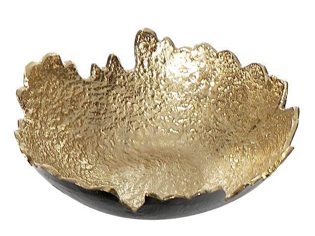 GOLD ORGANIC RAW EDGE DISH (SMALL)