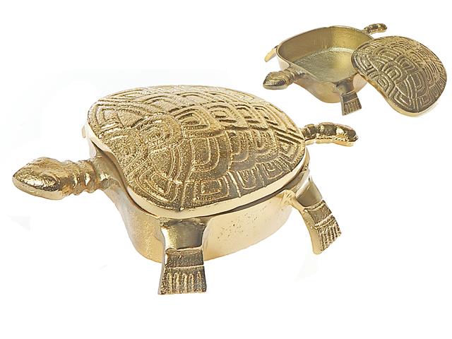 GOLD TORTOISE DECOR