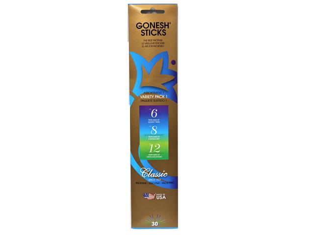 GONESH CLASSIC STICK VARIETY (30 STKS)(6/8/12)