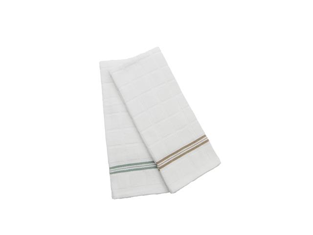 CHECKERED TERRY TOWEL (ASSTD)