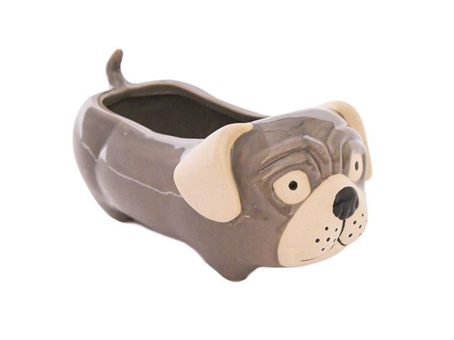 CERAMIC PLANTER (DOG)