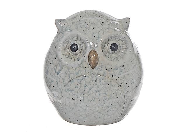 SPECKLED DECORATIVE OWL