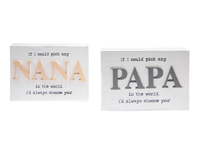 RECT. MDF BLOCK (I'D CHOOSE YOU PAPA/NANA)