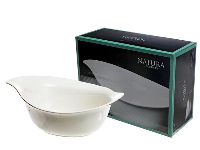 GODINGER NATURA PORCELAIN SALAD BOWL - IH Casadecor