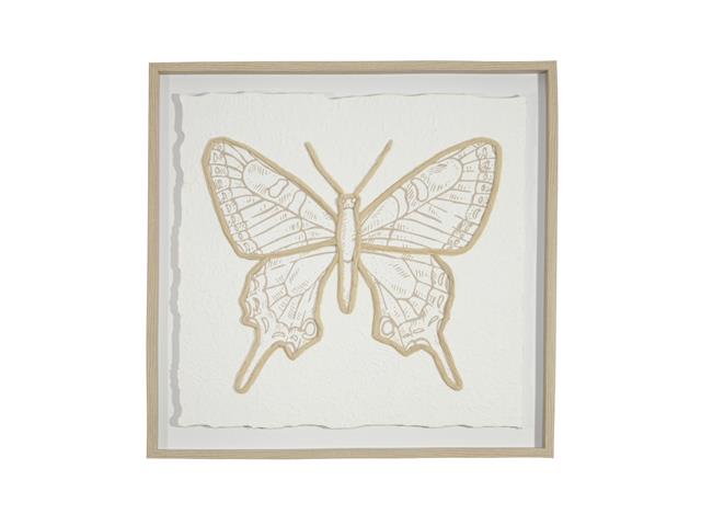 FRAMED PAPER ART WITH 3D EFFECT (BUTTERFLY)