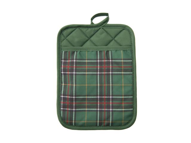 POT HOLDER WITH POCKET (NEWFOUNDLAND TARTAN)