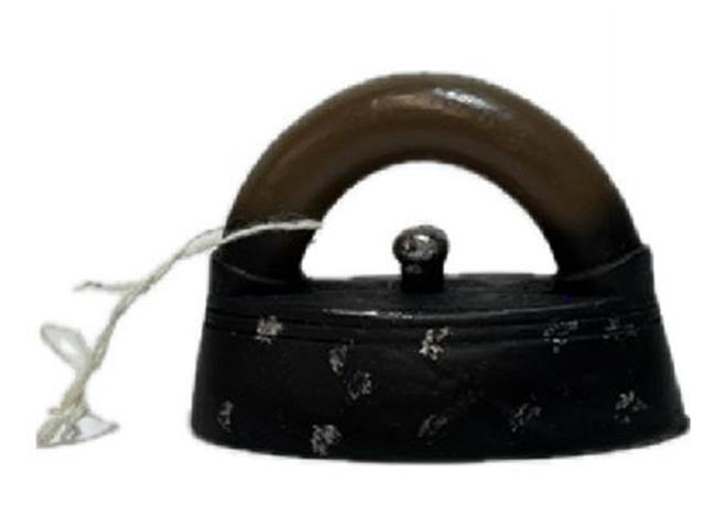 POLYRESIN VINTAGE FLAT IRON ORNAMENT