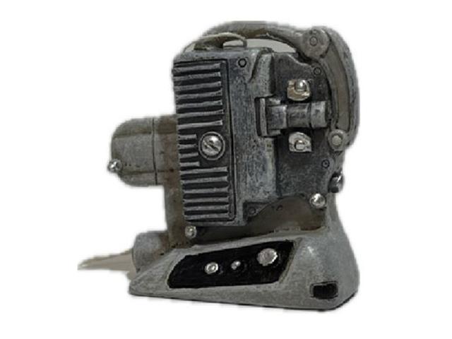 POLYRESIN VINTAGE MOVIE CAMERA ORNAMENT