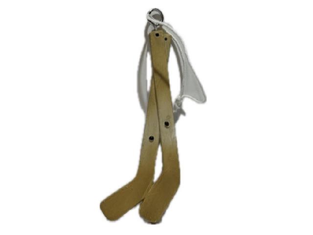 POLYRESIN HOCKEY STICKS ORNAMENT