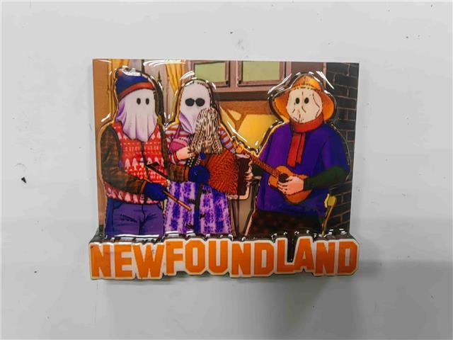 MDF FRIDGE MAGNET (THREE MUMMERS)