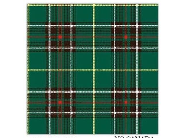 20 PACK LUNCHEON 3 PLY NAPKIN (NEWFOUNDLAND TARTAN)