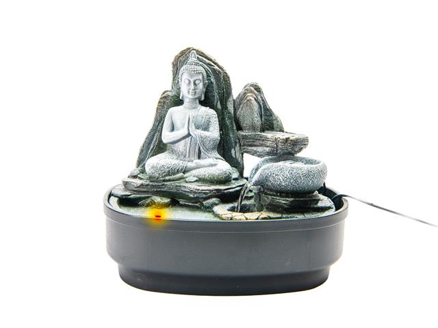 POLYRESIN WATER FOUNTAIN DECOR (BUDDHA)