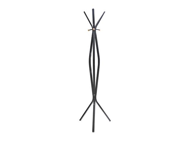 METAL COAT RACK (BLACK)
