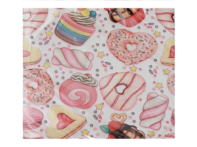 20 PACK LUNCHEON 3 PLY NAPKIN (PASTRIES)