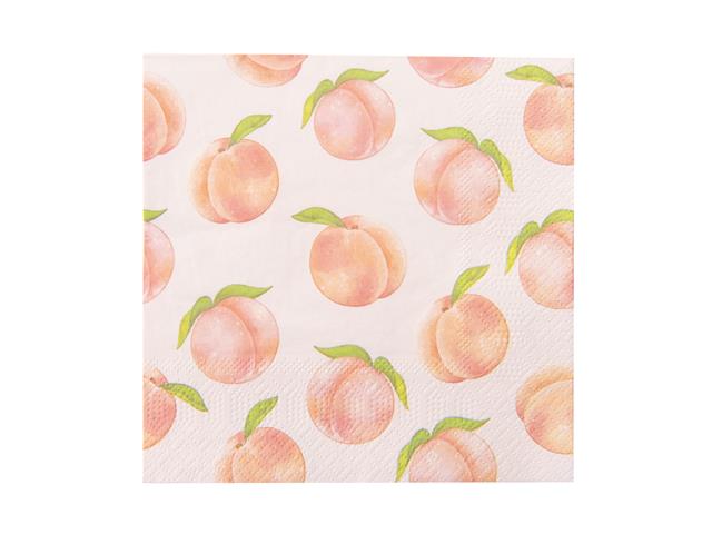 20 PACK LUNCHEON 3 PLY NAPKIN (BLUSHING PEACHES)